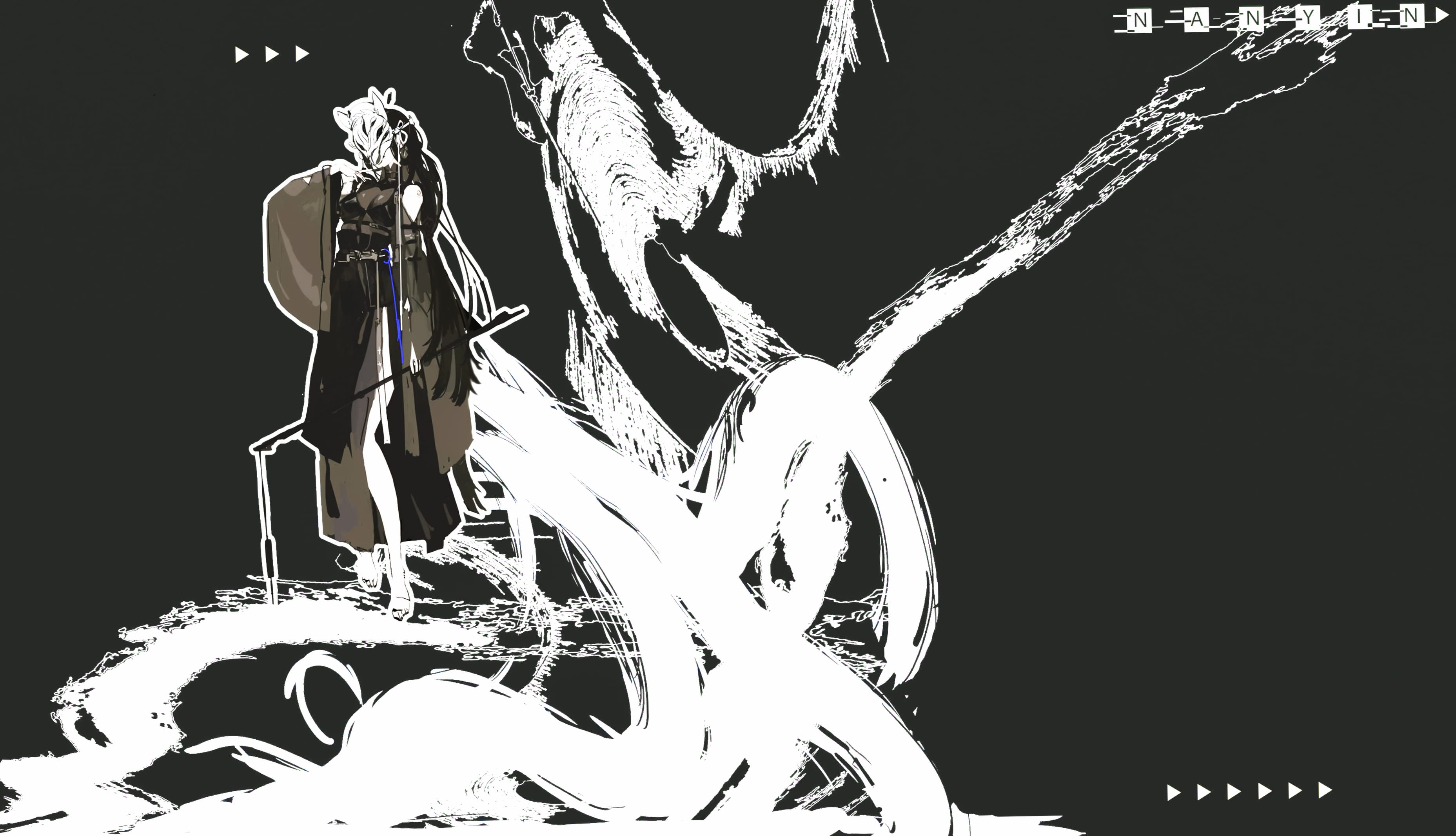 [Tower of Fantasy] Nan Yin Dark Wallpaper 4K wallpapers HD quality